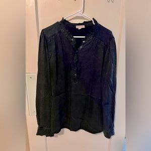 Knox Rose Long Sleeved Black Top, Women’s XXL. So soft!!Worn Once.